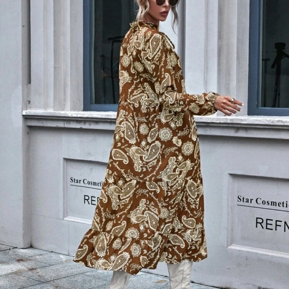 NEW Boho Smock Dress - Picture 2 of 6